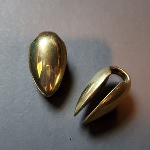 Solid brass spade weights